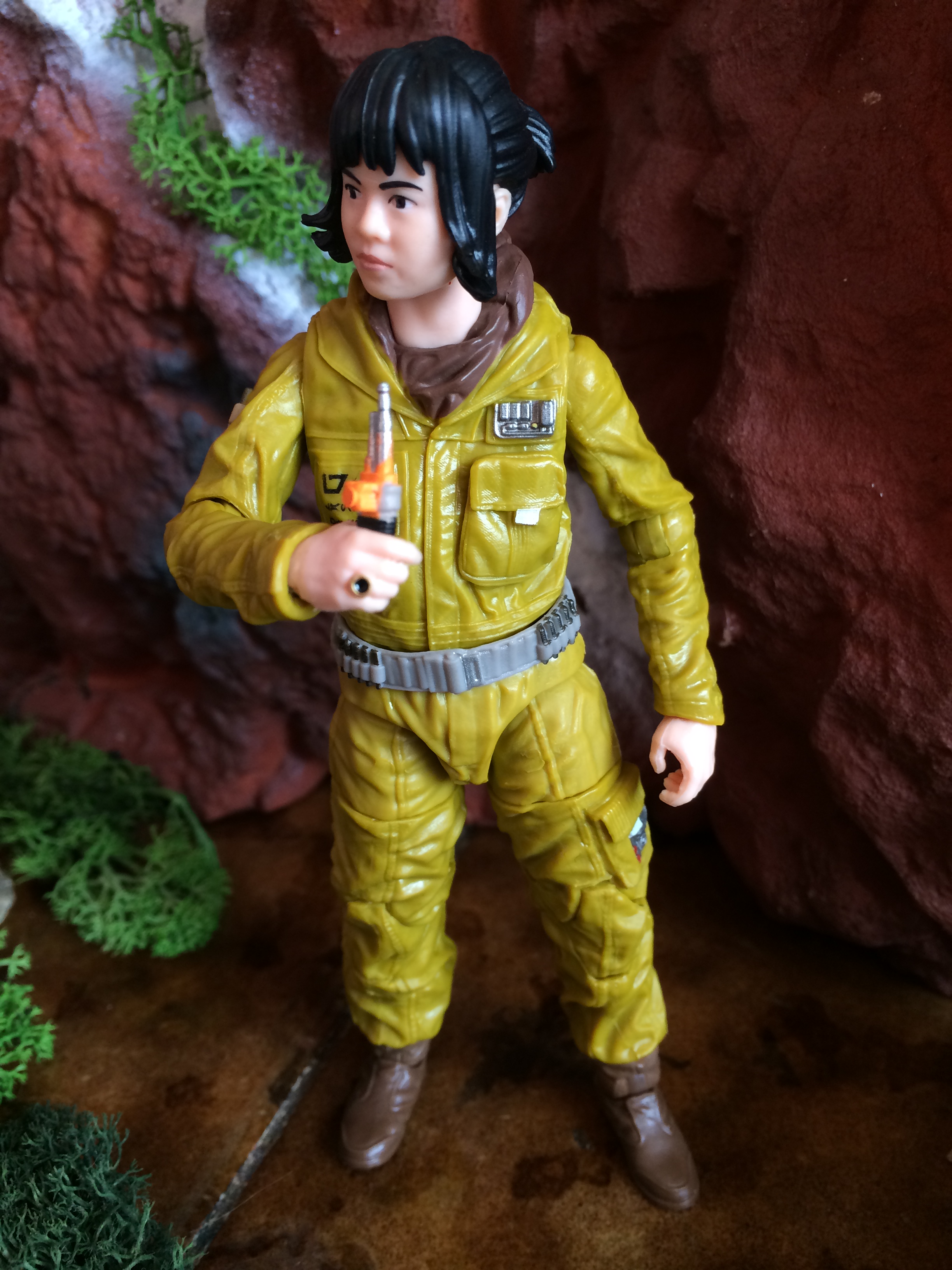 Hasbro Star Wars The Black Series - Resistance Tech Rose (The Last Jedi) | Figura 6 Pollici Con 2 Accessori