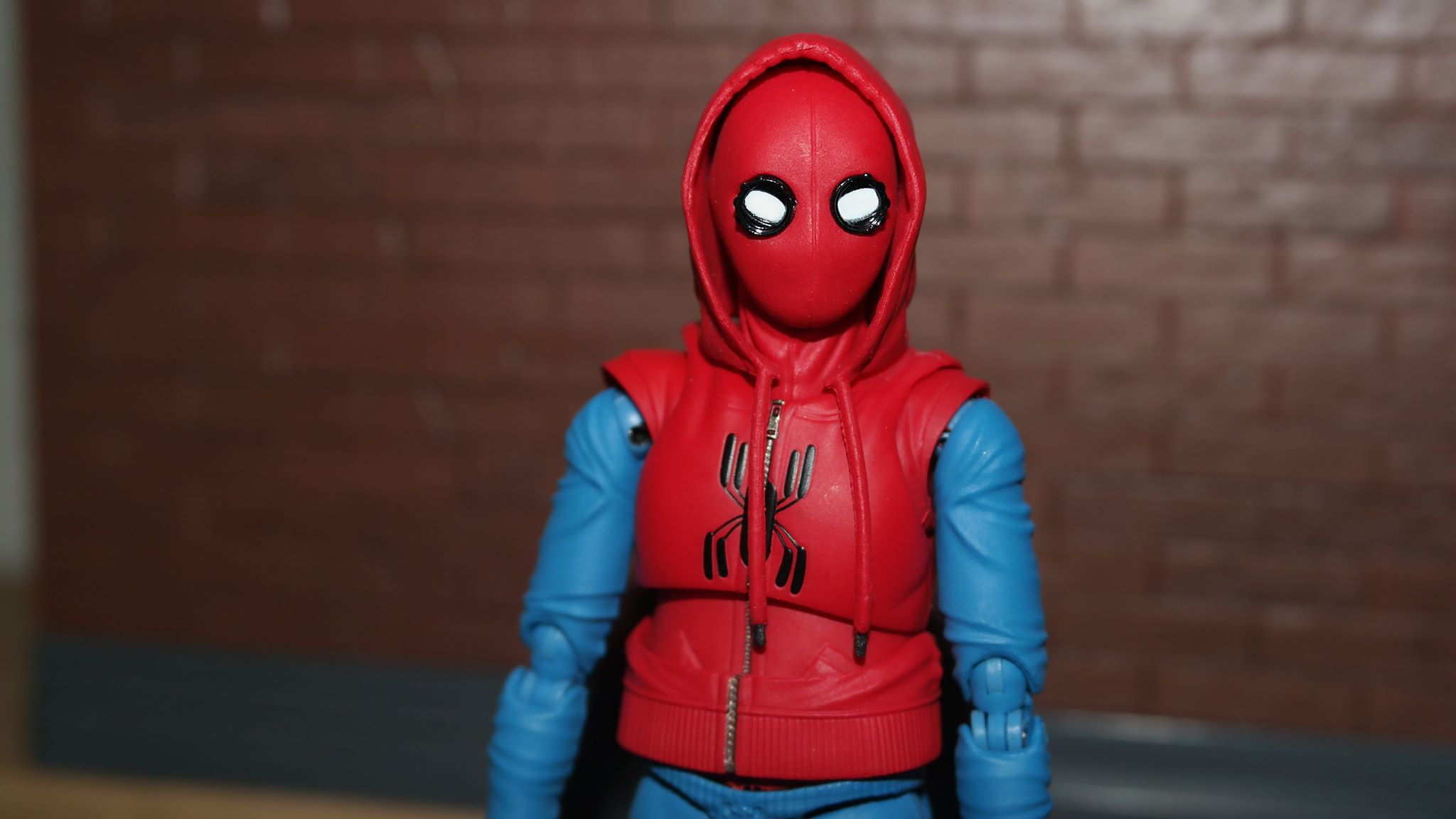 sh figuarts homemade suit spider man