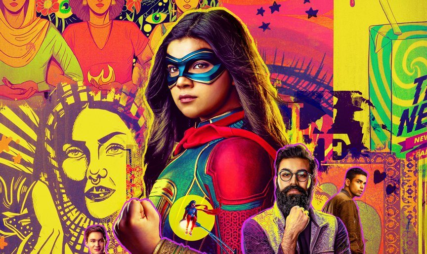 Kamala Khan Takes Center Stage On The New Poster For Ms. Marvel ...