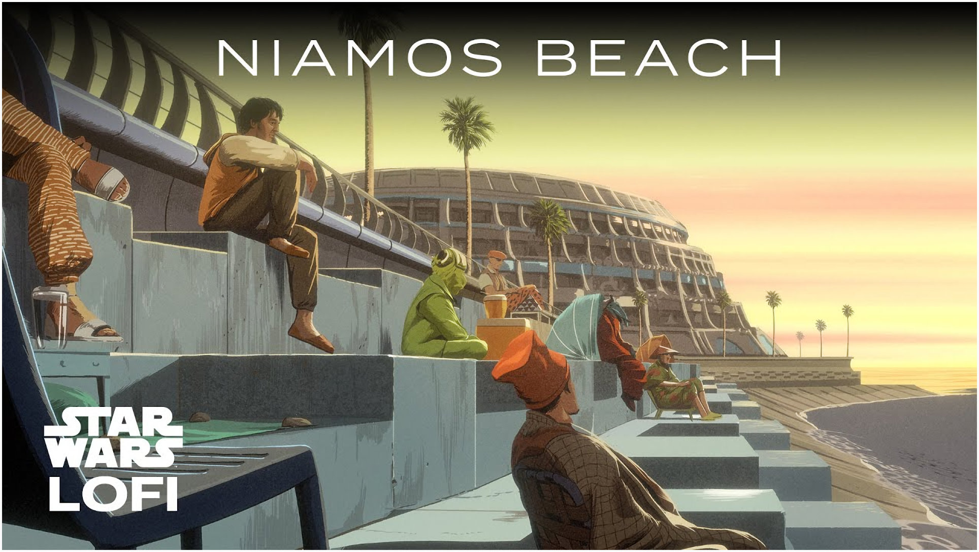 Star Wars Lofi | Cassian Andor at Niamos Beach - Future of the Force