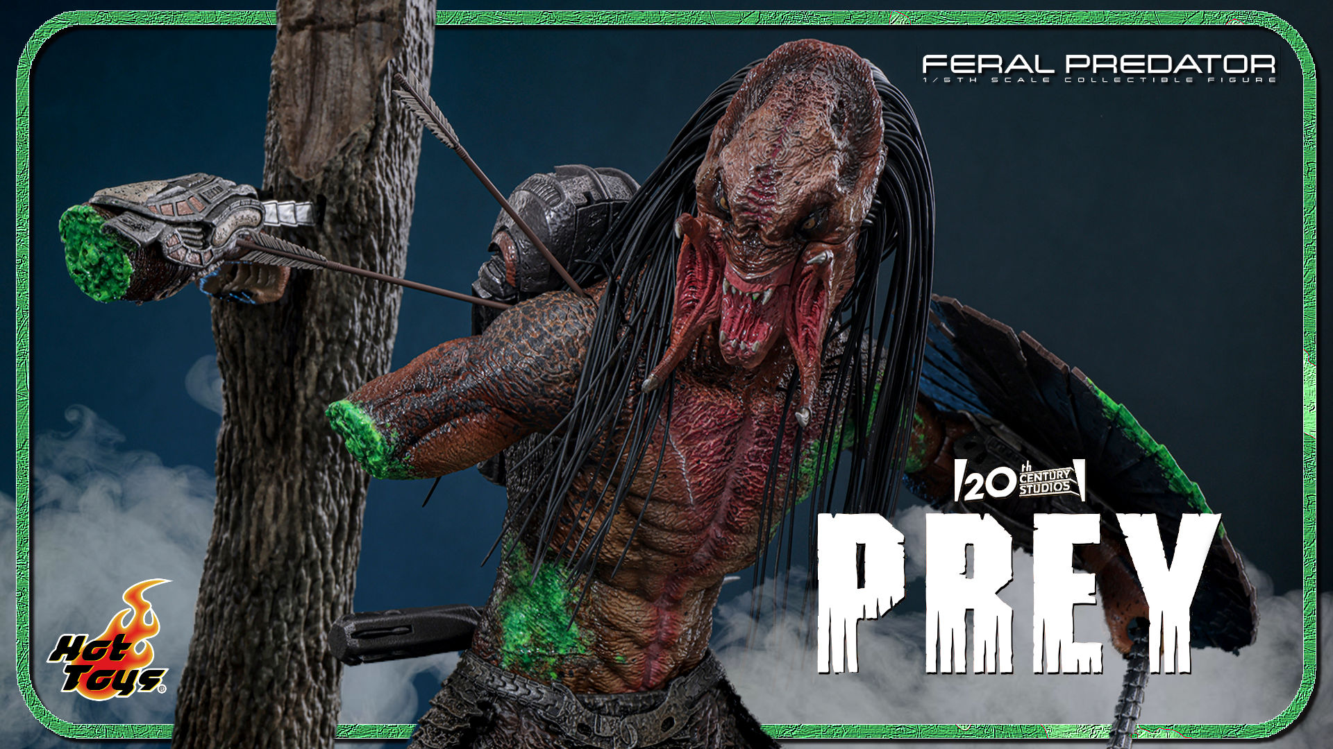 First Look at the New Hot Toys Battle Damaged Feral Predator from