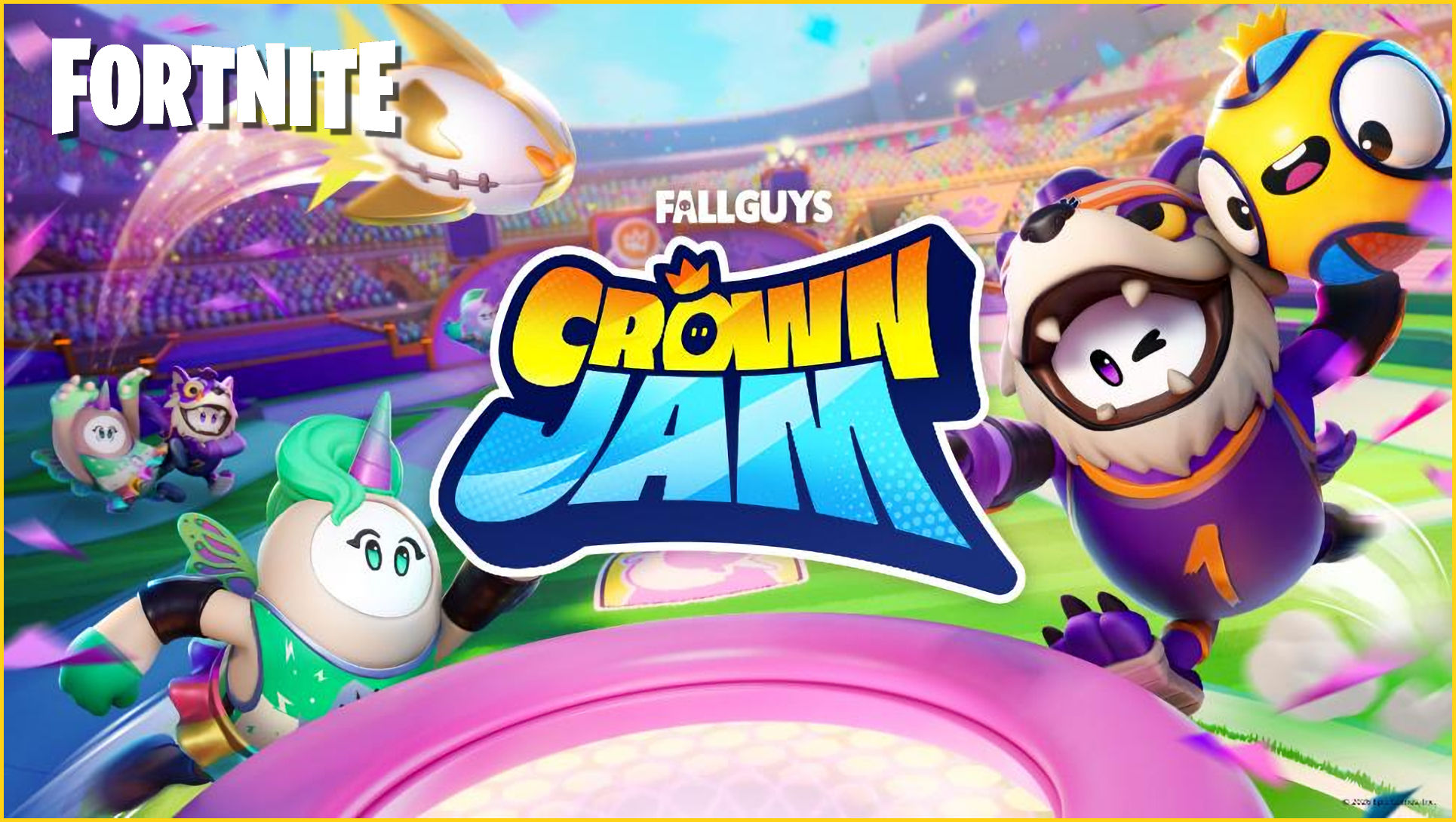 Fortnite x Fall Guys: Crown Jam Collaboration Announced! - Future of ...