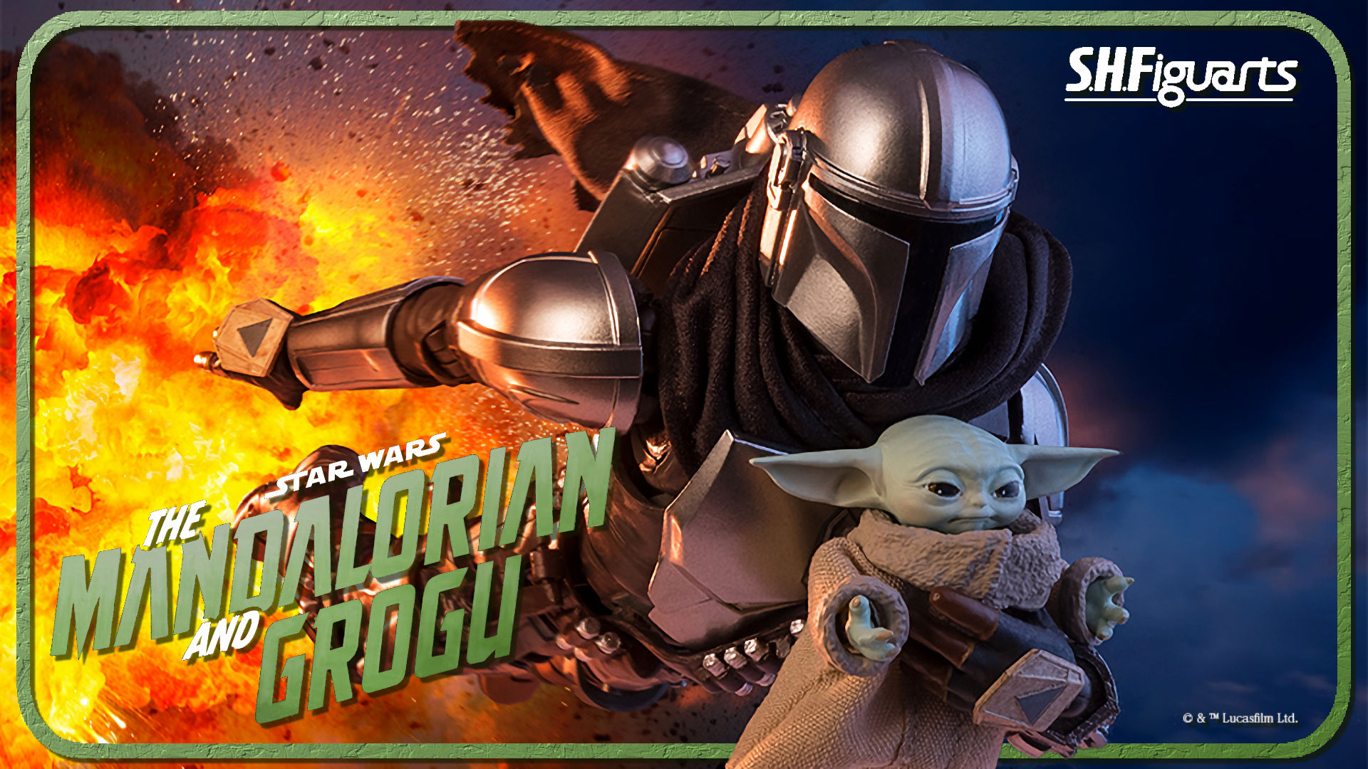 SF・ファンタジー・ホラー SHFiguarts The Mandalorian & Grogu S.H.Figuarts The Mandalorian & Grogu (STAR WARS: The Mandalorian