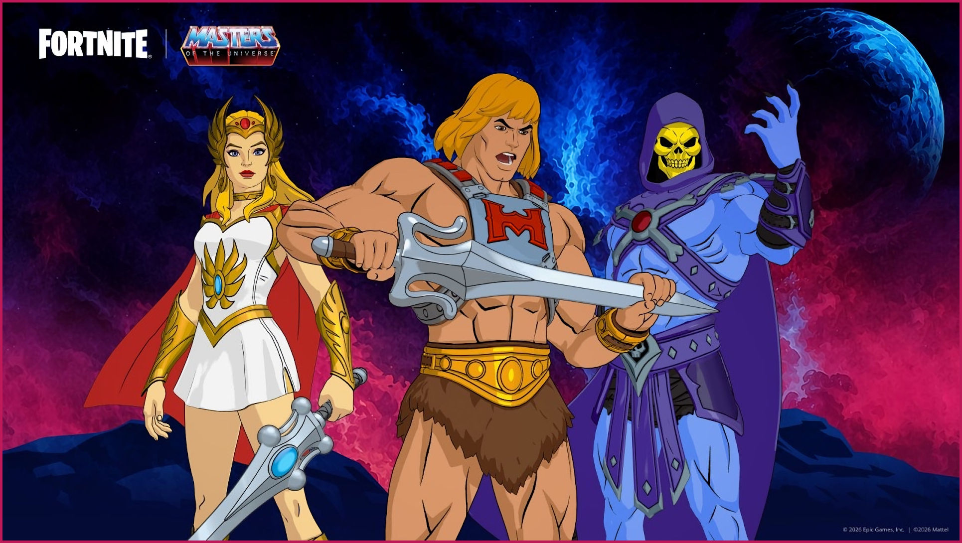 The Fortnite x Masters of the Universe Collaboration Arrives From Castle Grayskull