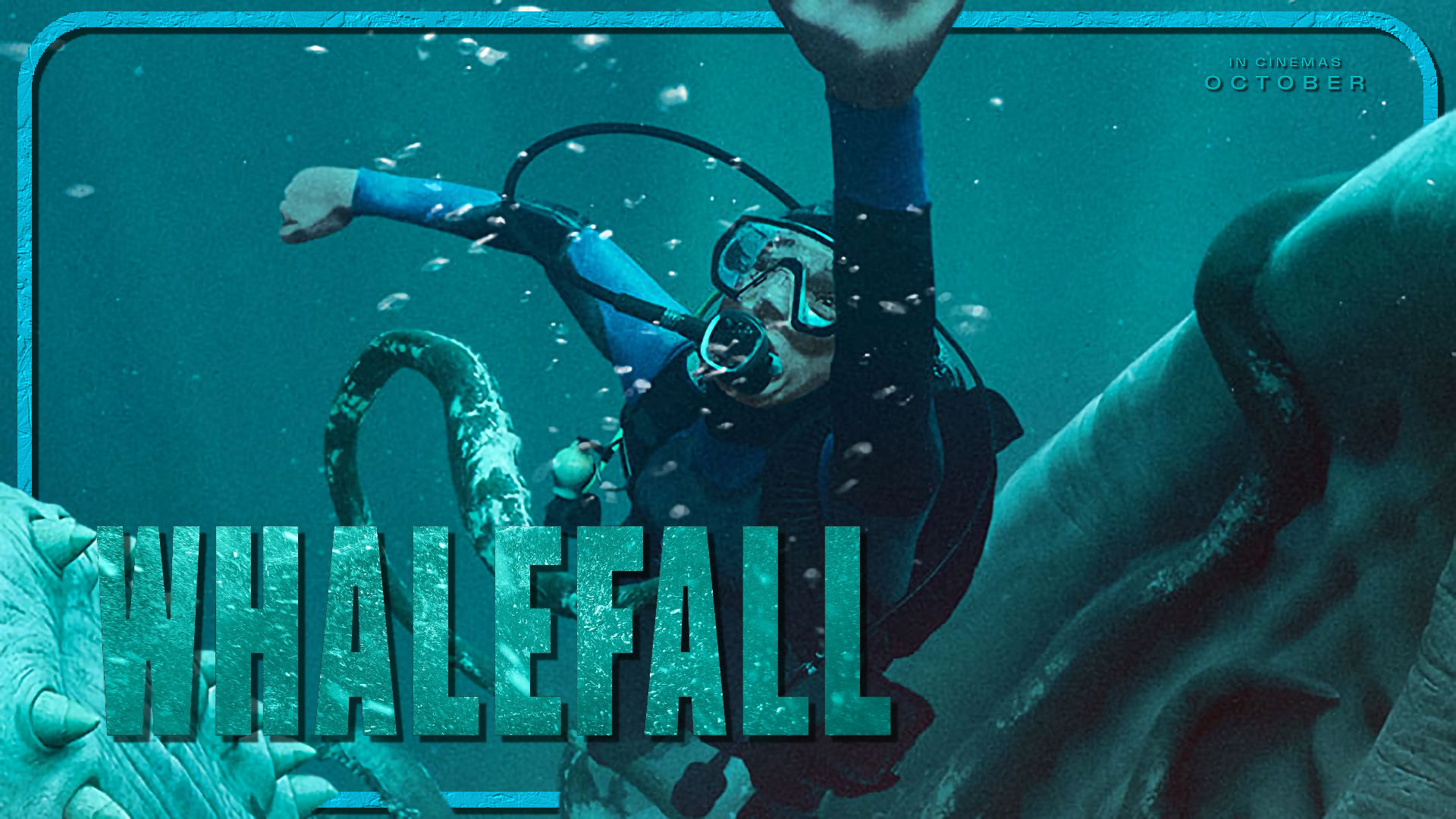 Austin Abrams Gets Swallowed By a Sperm Whale in the First Trailer for Whalefall!
