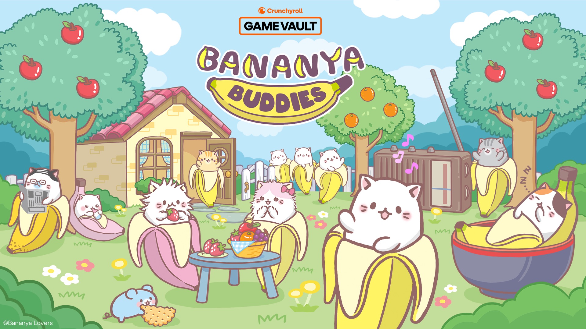 Crunchyroll Partners With TMS To Launch Bananya Buddies Game & Anime Special