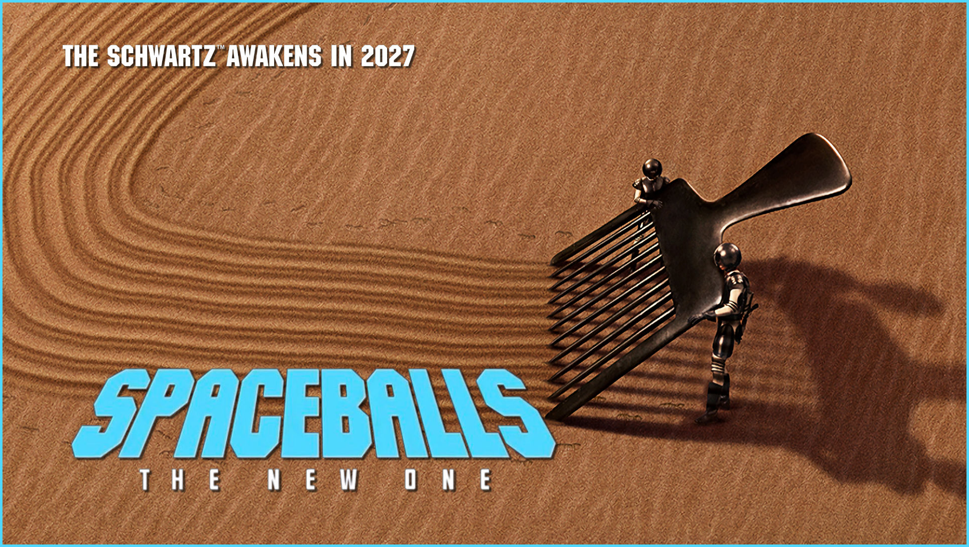 A New Poster for Spaceballs: The New One Unleashes the Schwartz