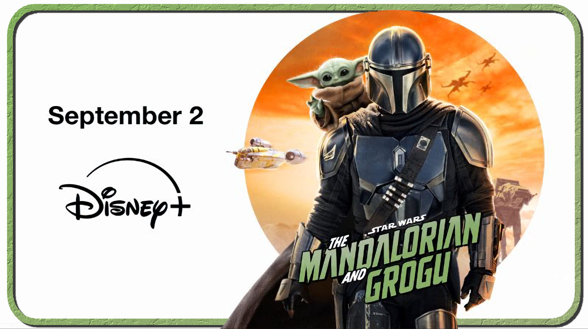 The Mandalorian and Grogu poster - Din Djarin and Grogu