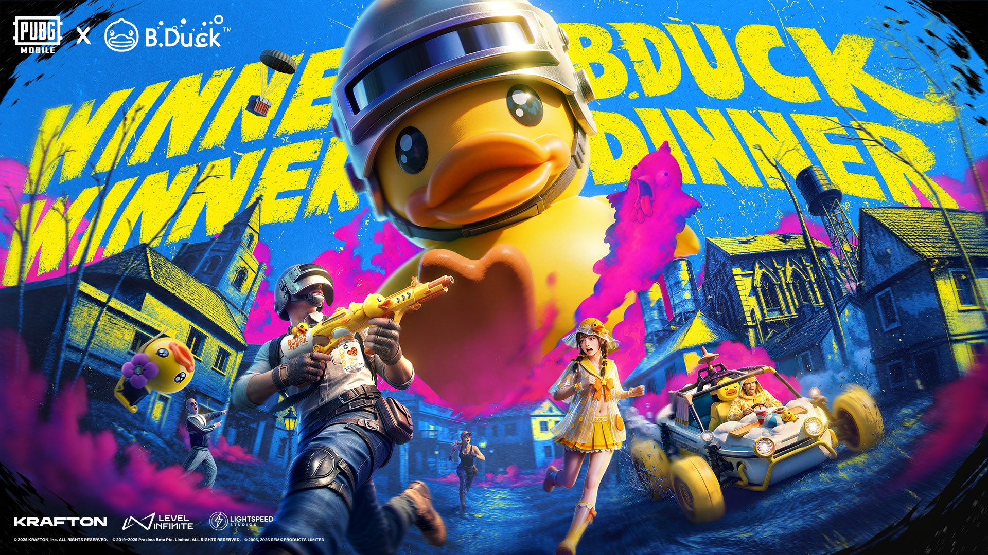 PUBG Mobile Brings The Charm Of B. Duck To Players Worldwide