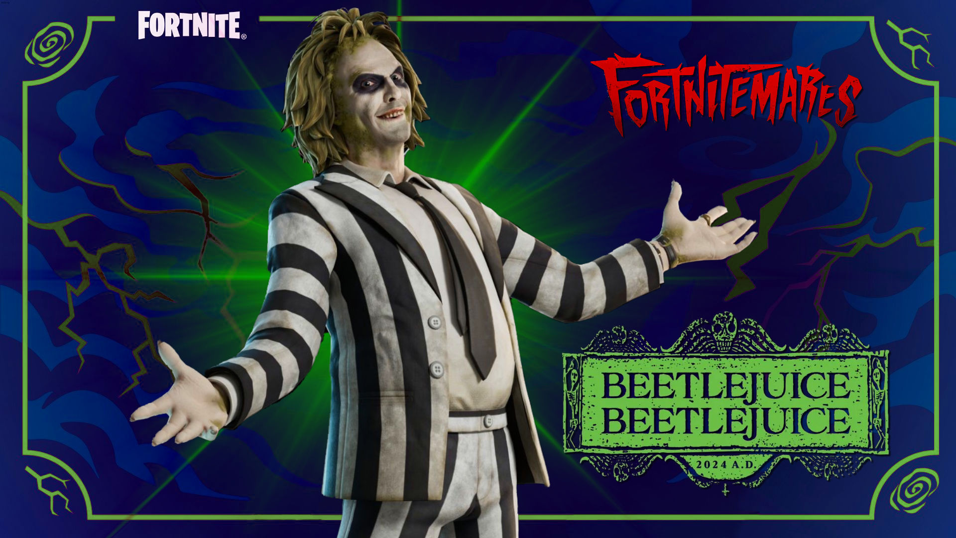 Fortnite x Beetlejuice: The Juice is Loose in Fortnitemares!